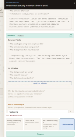 Strengthen through systematic thinking — feature screenshot